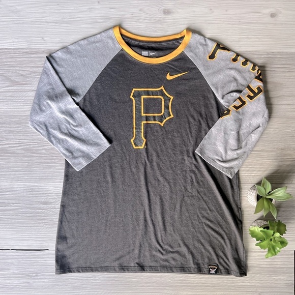 NIKE pittsburgh pirates baseball tee size L - Picture 1 of 14